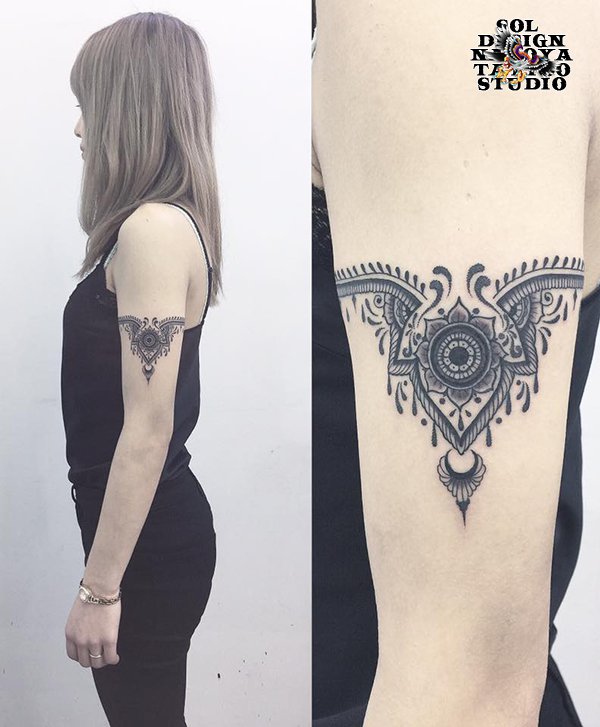 大須　タトゥー　トライバル