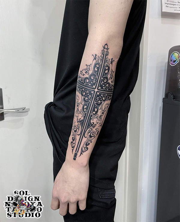 大須 タトゥー トライバル