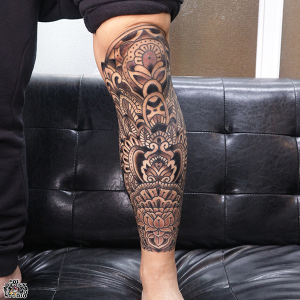 大須　タトゥー　トライバル