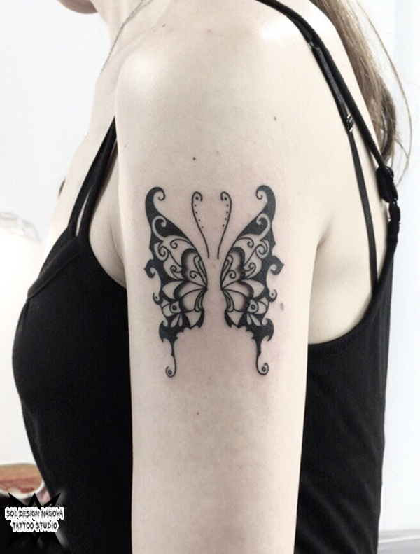 大須　タトゥー　トライバル