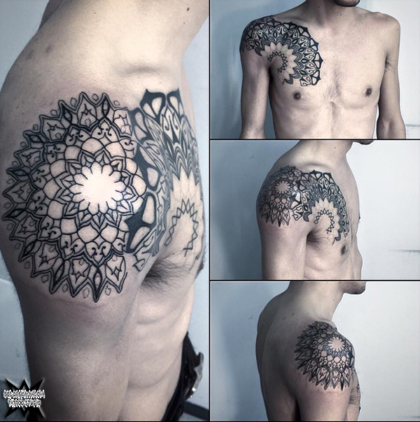 大須 タトゥー トライバル