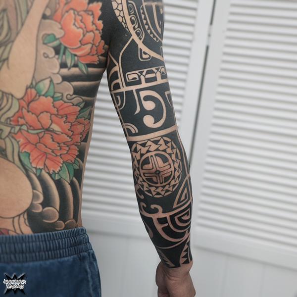 大須 タトゥー トライバル