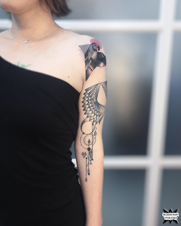 大須 タトゥー トライバル