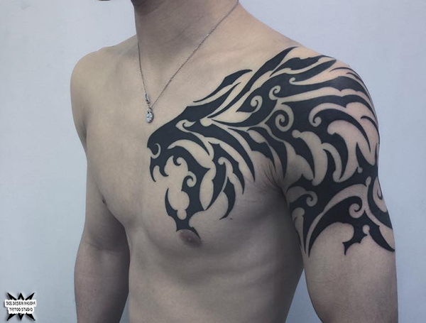 大須 タトゥー トライバル