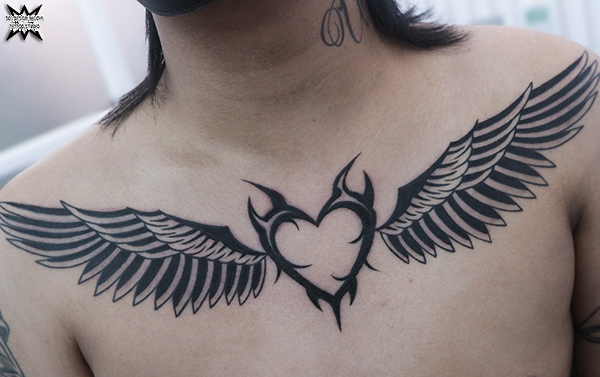 大須　タトゥー　トライバル